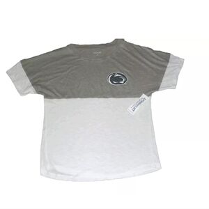 Penn State Nittany Lions Mens White Grey T-Shirt New sz. Small New